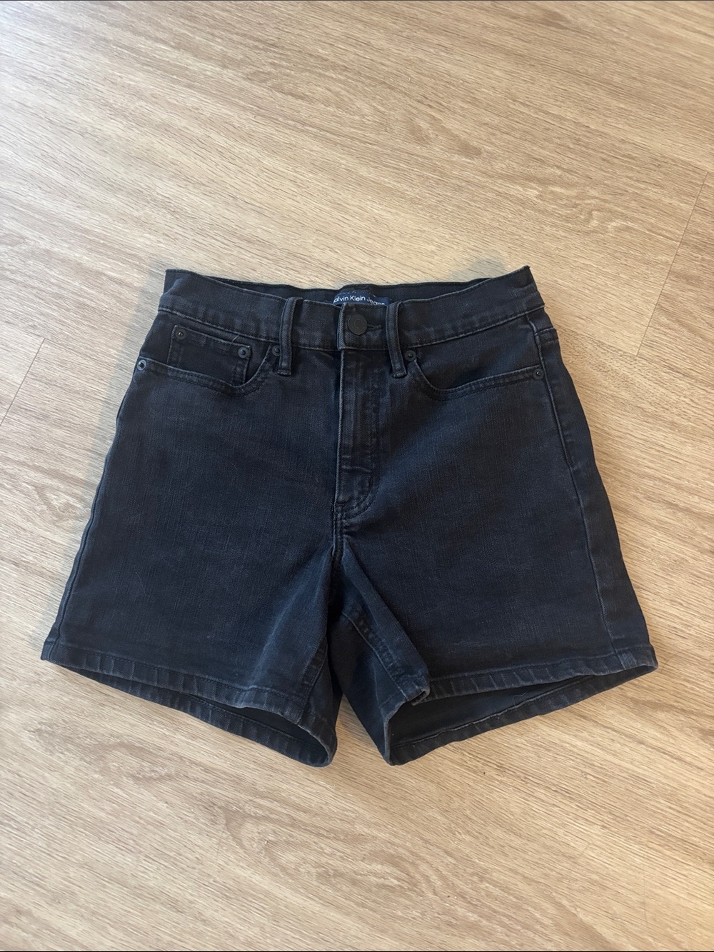Calvin Klein Women’s Black Denim Shorts